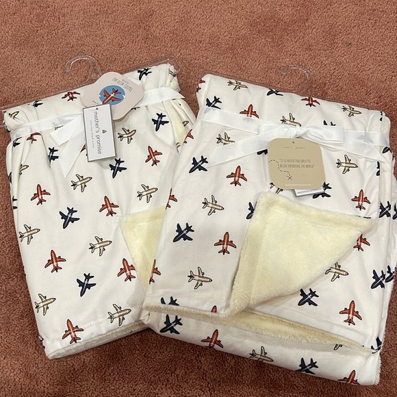 (2) baby boy blankets new( no offer please ) - Picture 1 of 15